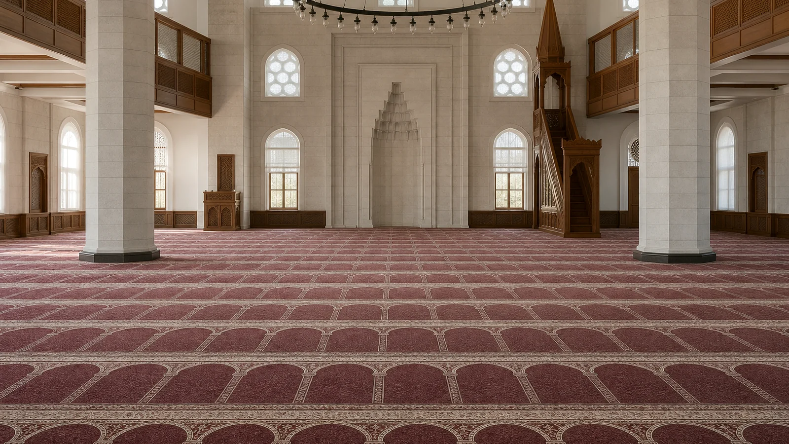 Cami ve Mescit Halısı Seçiminde Ölçü, Desen ve Saf Düzeni