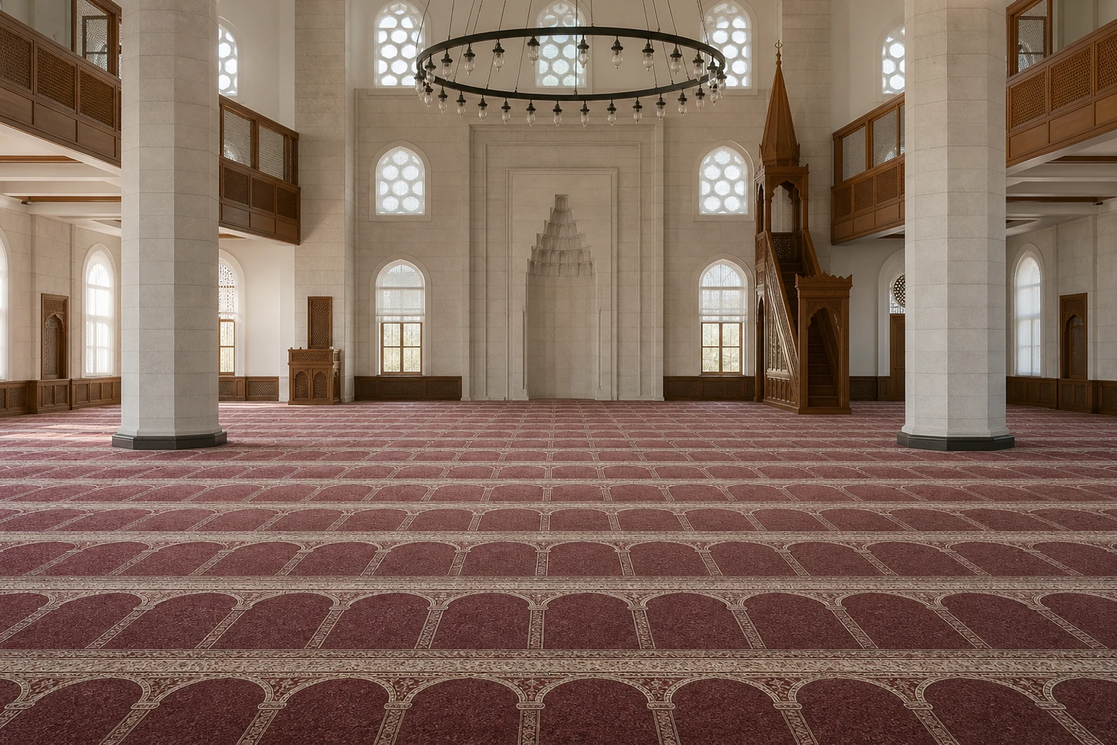 Cami ve Mescit Halısı uygulaması